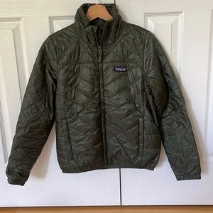 Patagonia Women’s Lightweight Radalie Bomber Jacket, Green, Size XS